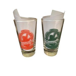 Mammoth Lakes Bluesapalooza Festival Of Beers Tasting Glass 2009/2010 Set of 2